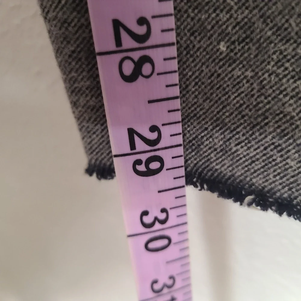 Jeremiah Sz 36 Gray Cotton Blend Raw Hem Cargo Pants Nomadic Boho‎ Granola